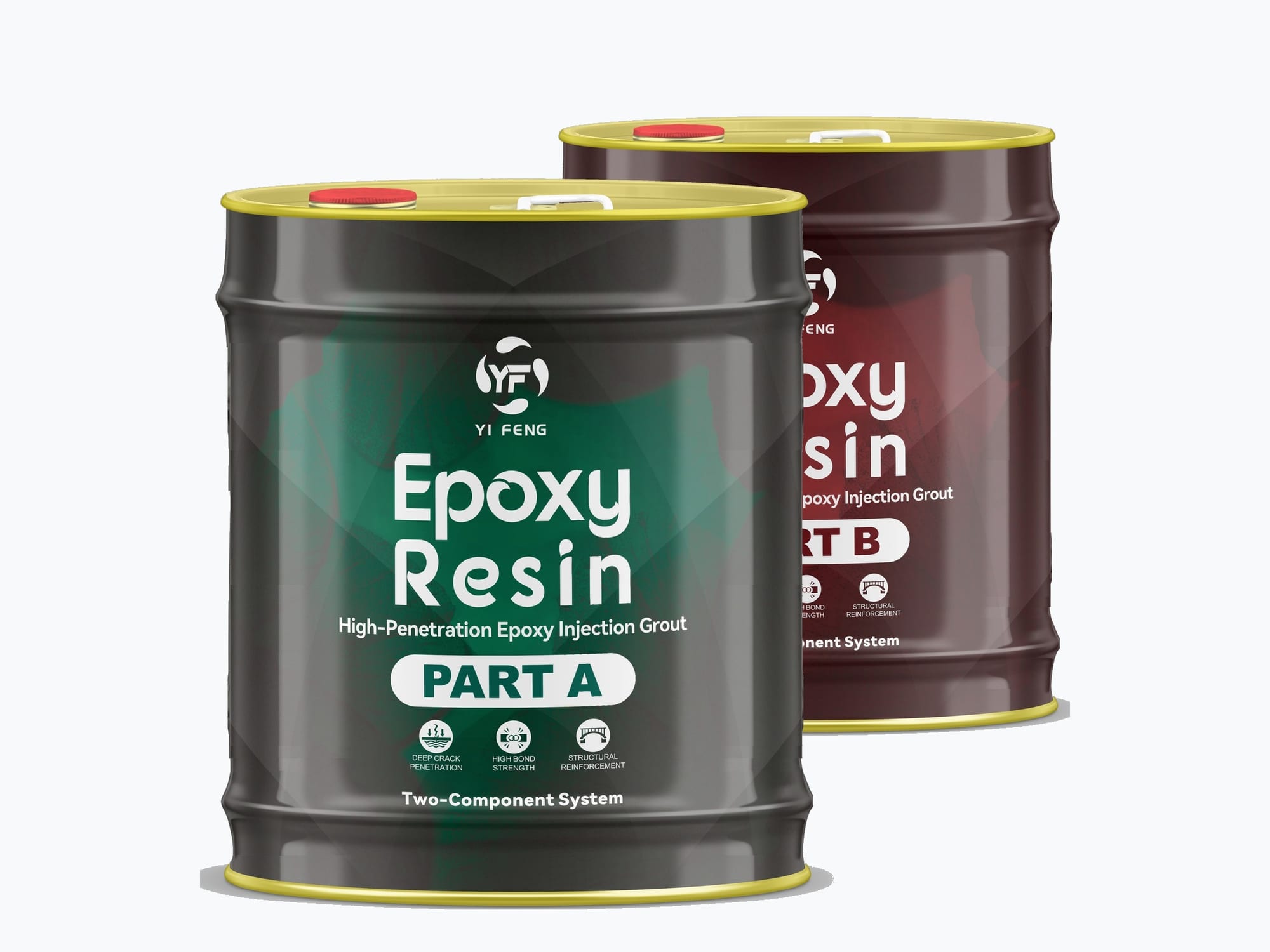 High-Penetration Epoxy Resin Injection Grout