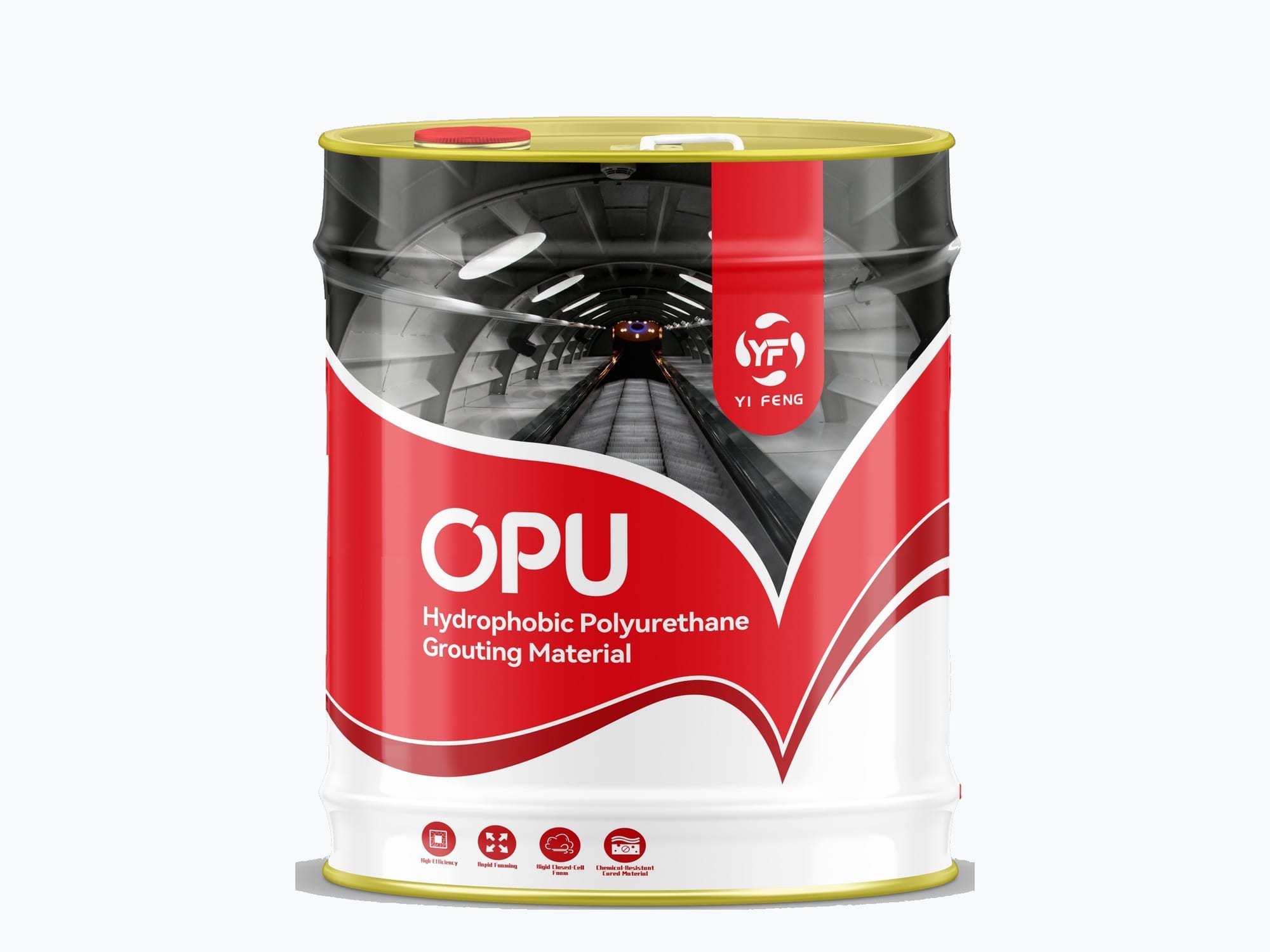 Hydrophobic Polyurethane Grouting Material